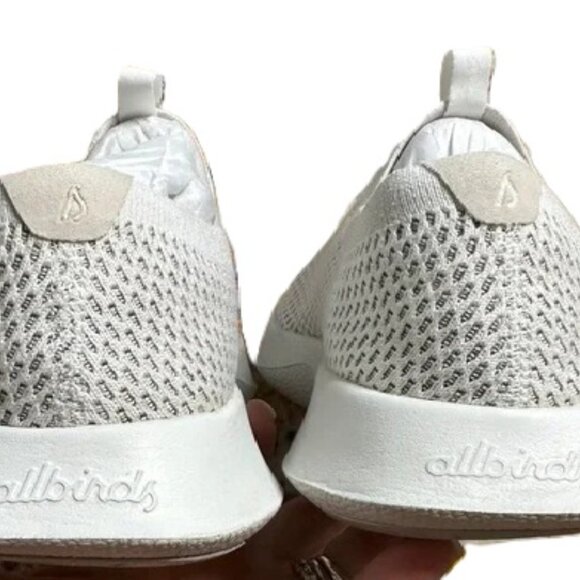 Allbirds Women's Tree Dasher Relay Slip On Sneakers in White 8 - Picture 5 of 7